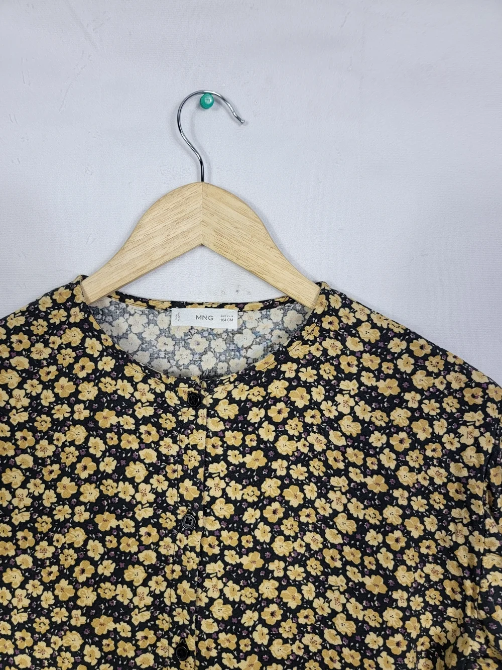 Girls Size 13-14 Floral Mango Dress
